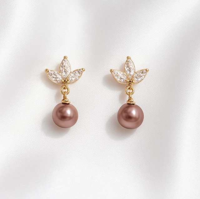 FLORA PEARL EARRINGS