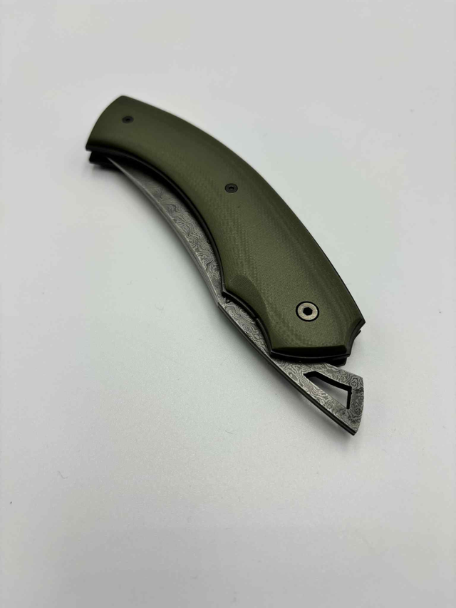 Cors'ère, linerlock, G10 vert olive mat