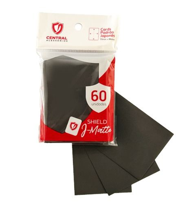 Central Shield (Sleeve) - Japonês Matte - 60 Unidade