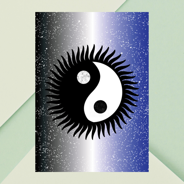 Impression Yin et Yang - Décoration Murale Harmonie / Yin and Yang Print - Harmony Wall Decor