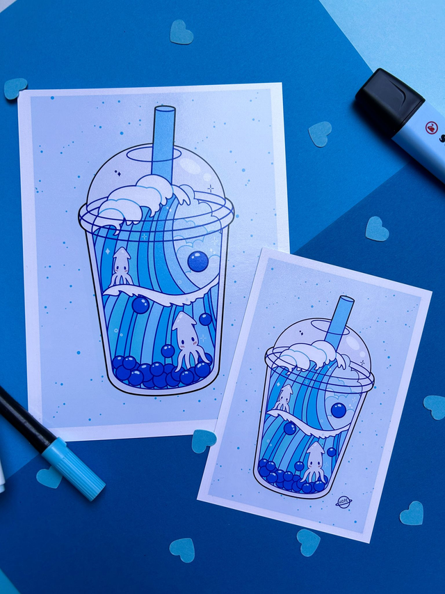 Affiche Bubble Tea