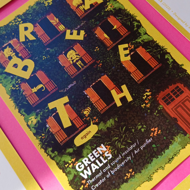 [FREEBIE] BREATHE (again) POSTCARD