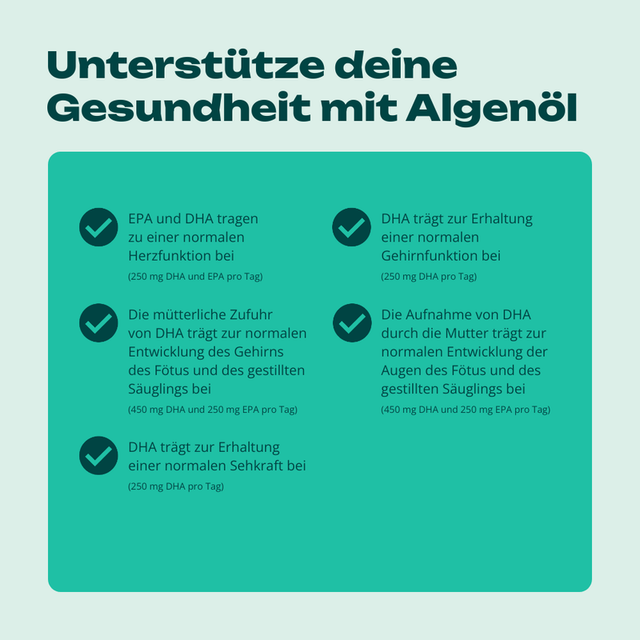 SinoPlaSan - Omega-3 Algenöl DHA & EPA mit Zitrone 100ml