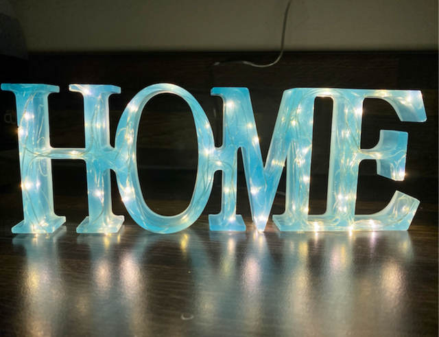 Epoxy Resin Lamp HOME