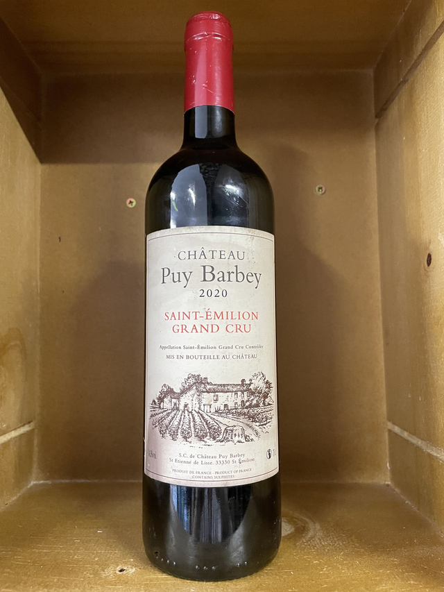 Chateau Puy Barbey Merlot Bordeaux Red Wine 