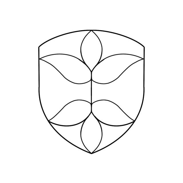 Vitrail Écusson à personnaliser