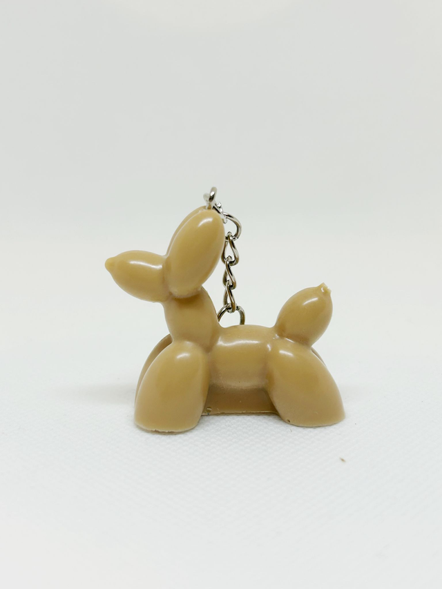 Porte-clé chien ballon