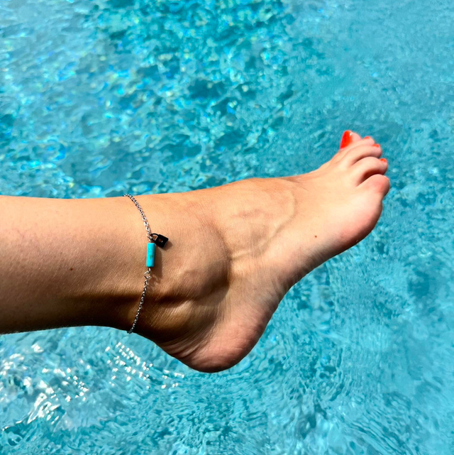 Chevillère Turquoise stabilisée