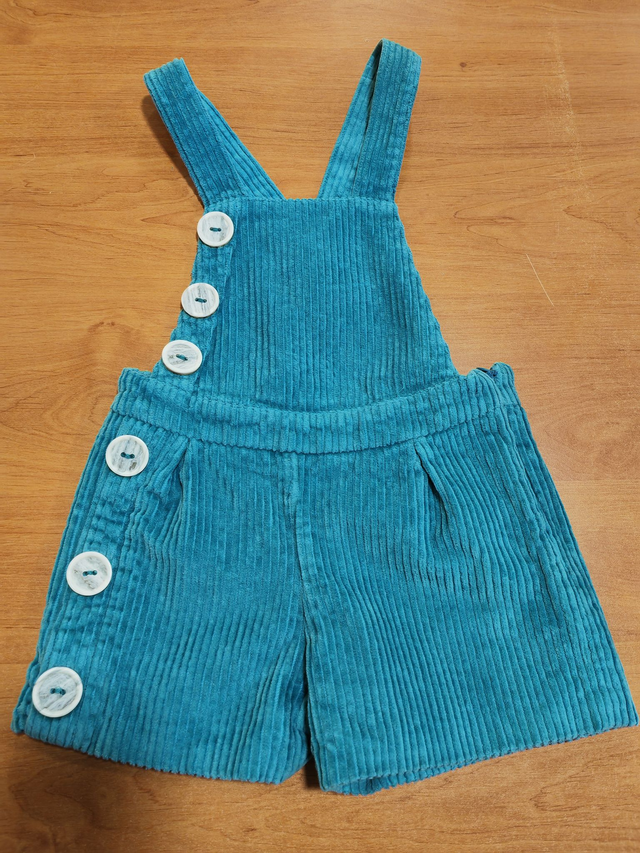 Salopette velours 4 ans