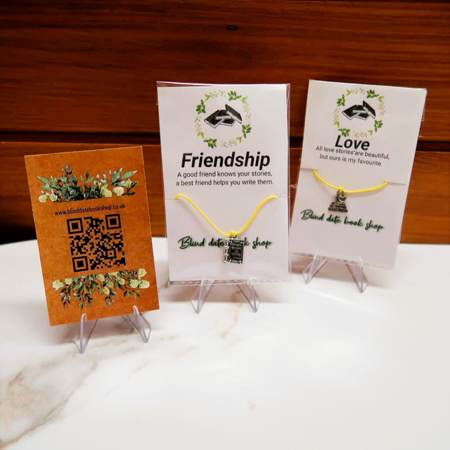 Book Themed Wish Bracelet