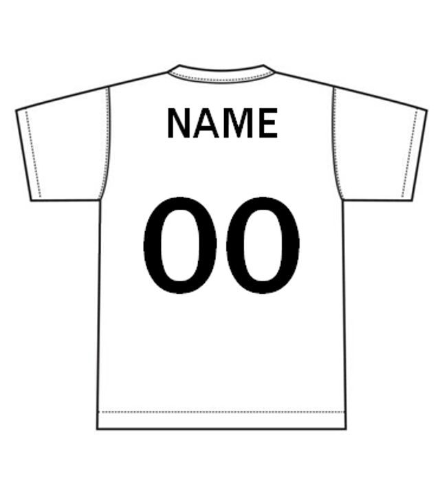 Personalisation | Name &amp; Number (Back)