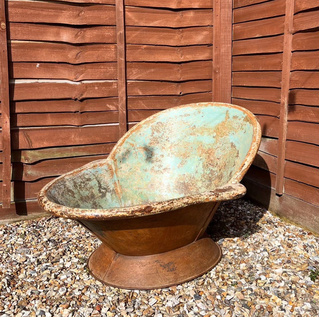 English 19th Century Antique Sitz Bath