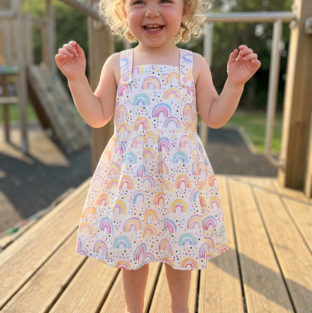 Dungaree Dress - 2/3 years