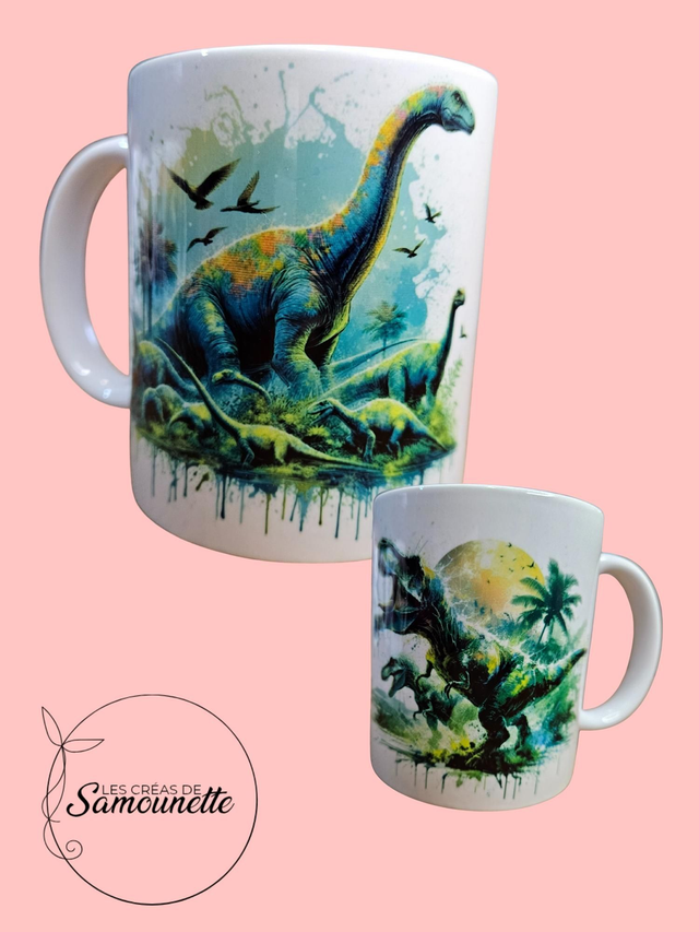Tasse dinosaures destockage 