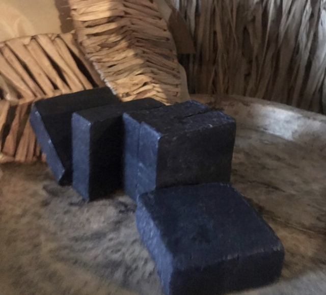 Organic shungite and sandalwood soap 