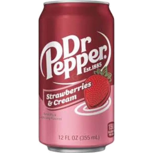 Dr Pepper Strawberry & Cream 355mL