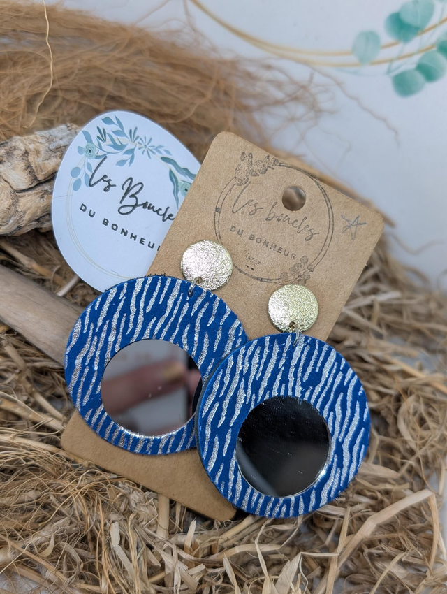 Moon mo448 miroir bleu zèbre 