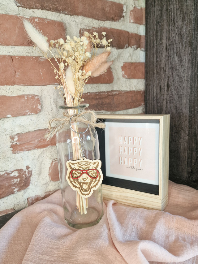 Porte clés animaux rigolos - Tigre