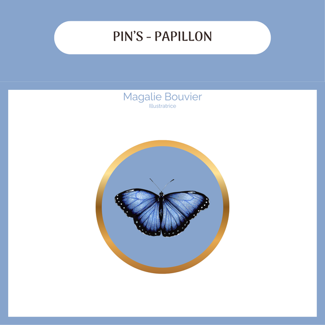 Pin's - Papillon