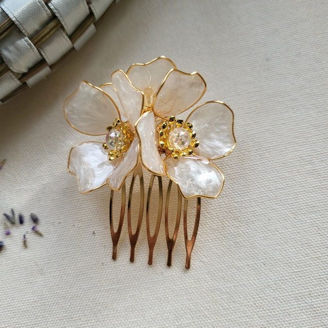  Peigne en résine pour le cortège-accessoire de Mariage