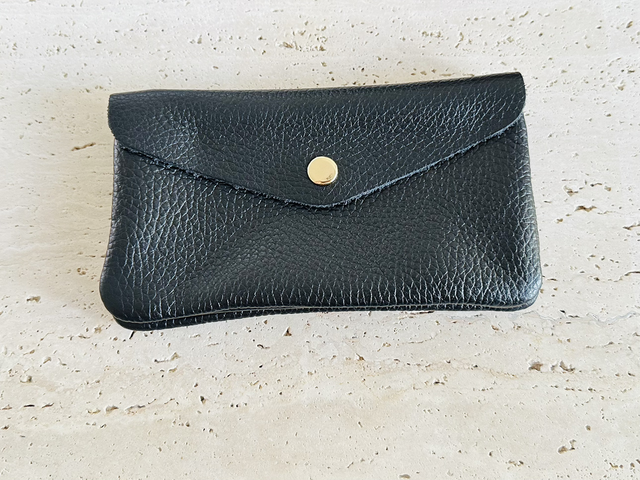 Portemonnee zwart groot