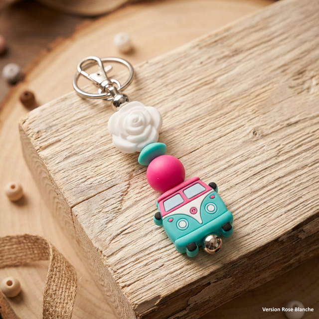Porte-clé Van Rose “Road Trip” 