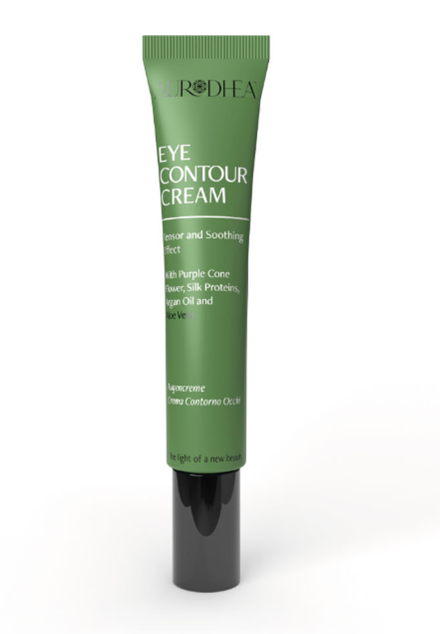 Crème contour des yeux à l’Aloe Vera - 15 ml Enrichie en Echinacée, protéines de Soie et huile d'Argan