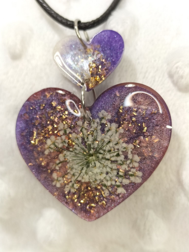 Pendentif cœurs 
