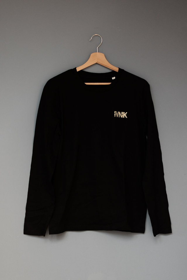 Langarm Shirt front & back print