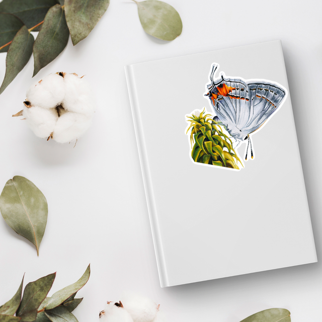 Stickers - Porte Queue Gris