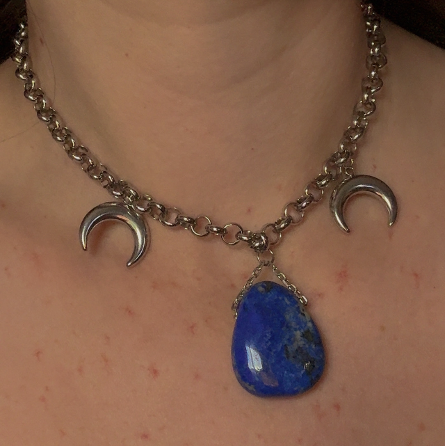 Collier REMPART lapis lazuli 