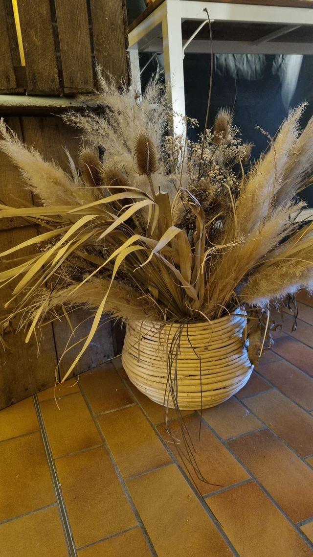 Panier de fleurs séchées taille XL 