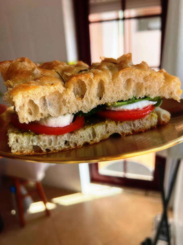Focaccia Caprese