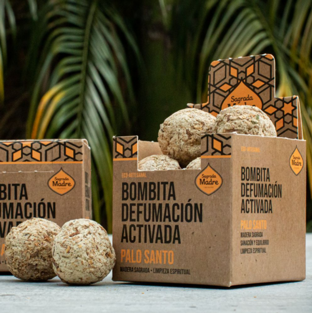 Bombita Defumación Activada Palo Santo X8 *533