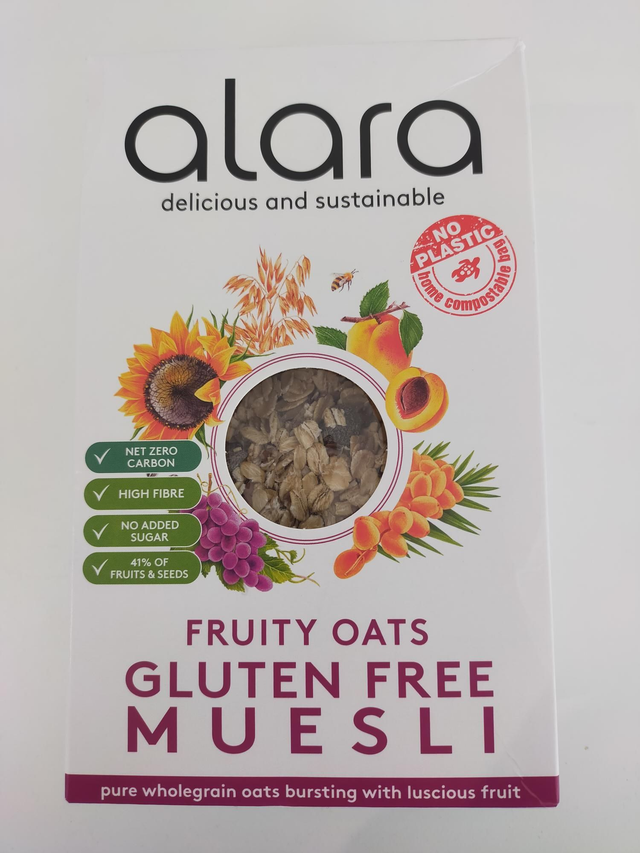 Alara Fruity Oats Gluten Free Muesli 500g 43481