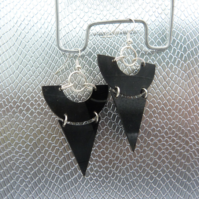 Boucle d&#039;oreille vinyle &quot;Ice Scream&quot; 