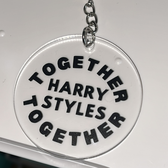 Harry Styles Together Together Keyring
