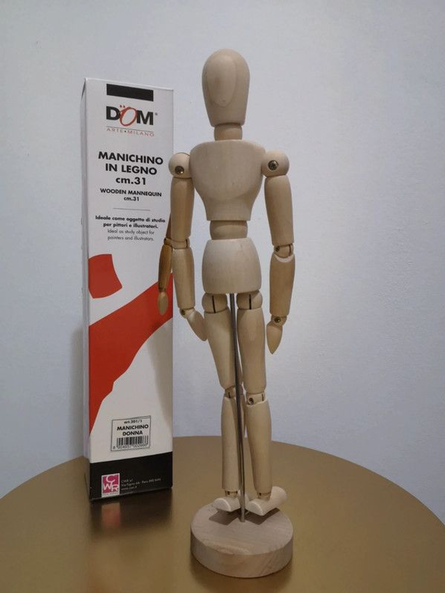 CWR - MANICHINO IN LEGNO CM. 31