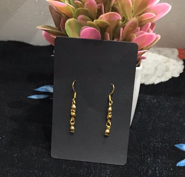 Gold Coloured Dangling - GCD45