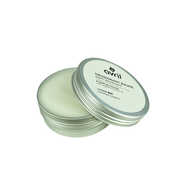 DÉODORANT BAUME CERTIFIÉ BIO À L’HUILE DE COCO – AVRIL COSMÉTIQUE