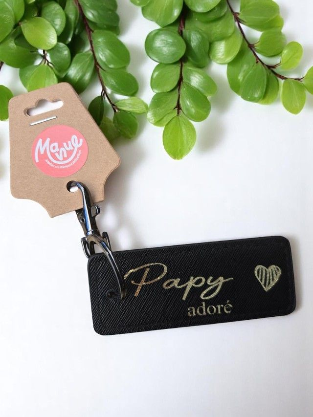 Porte clé "Papy adoré"