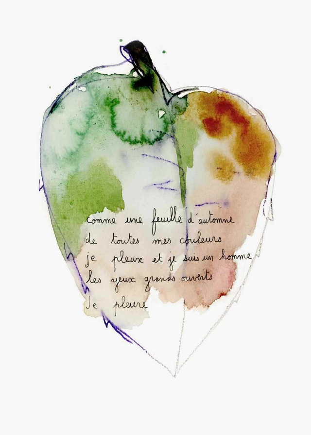 Poésie "feuille d'automne"