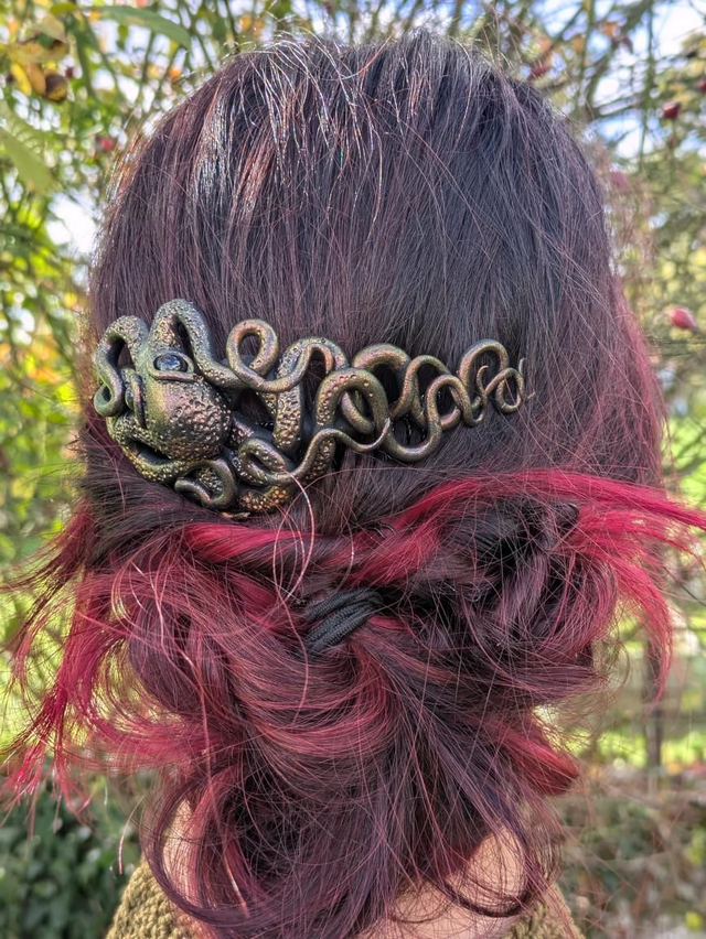 Peigne à cheveux Octopus 