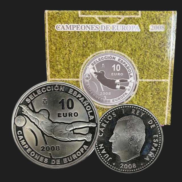 10€ - Campeones de Europa. 2008