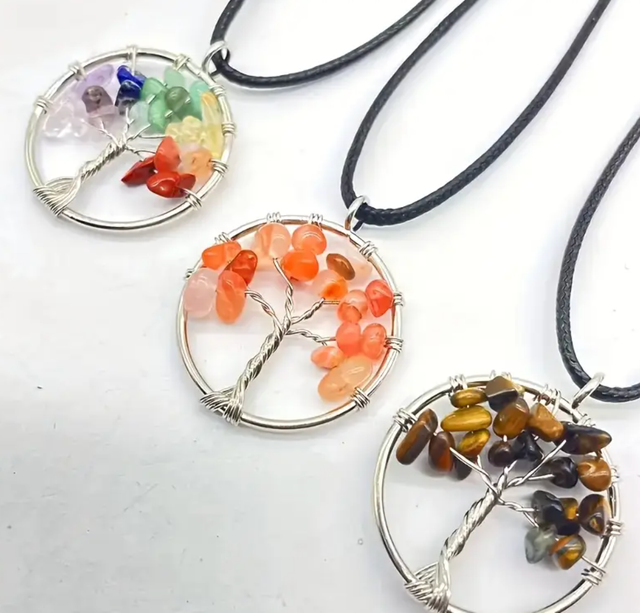 Kettenanhänger Baum