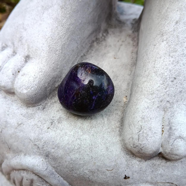 Genuine Sodalite Crystal Tumblestone