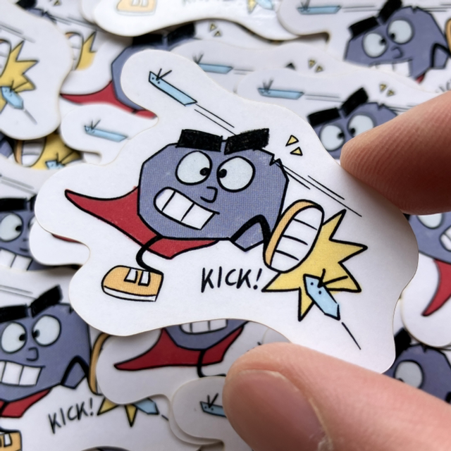 Superrock Sticker