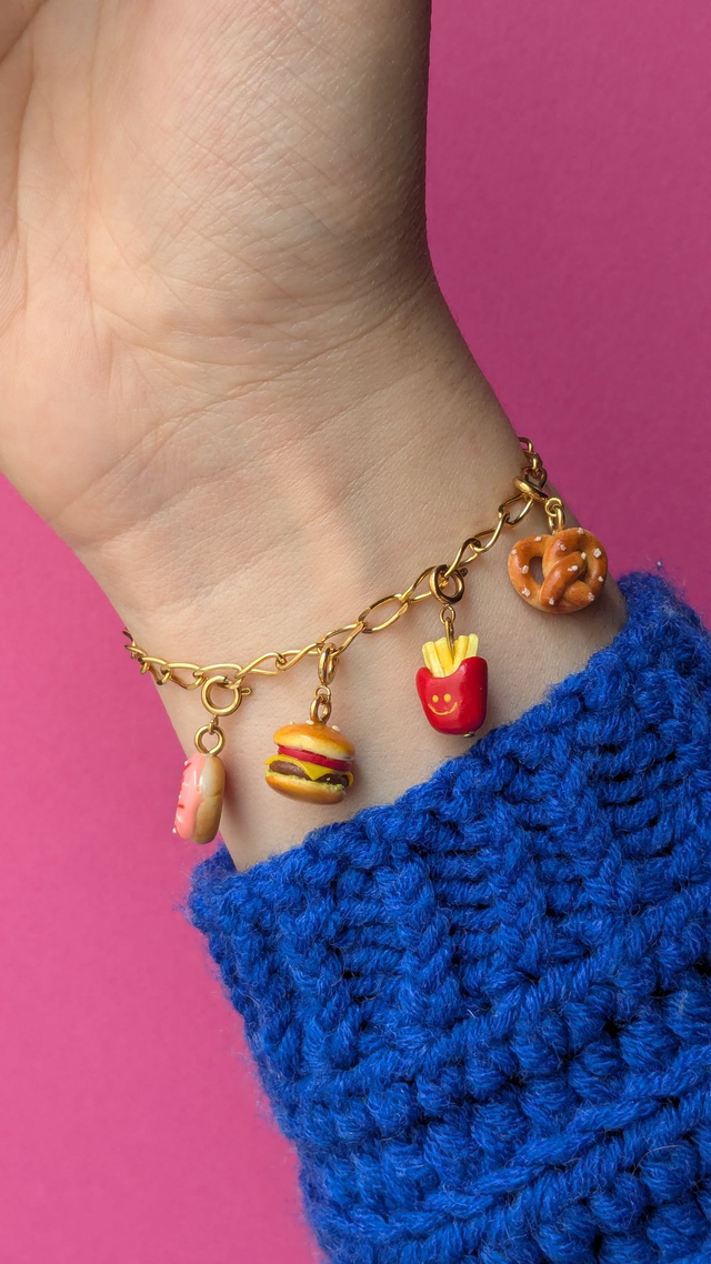 Bracelet Cannelle à personnaliser avec les charms