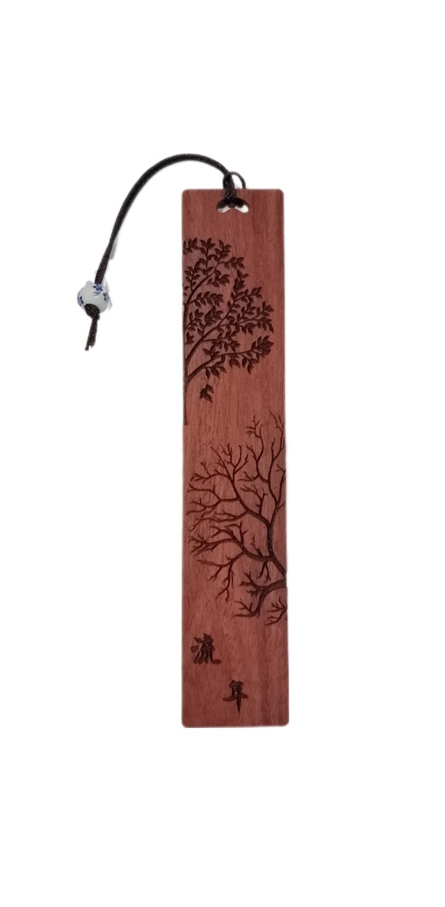 Marque-page japonais arbre