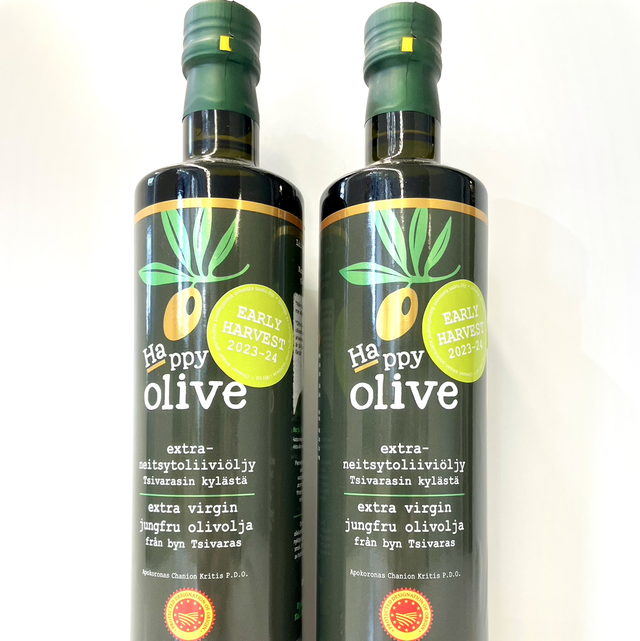 Happy Olive extra neitsytoliiviöljy 0,75 l